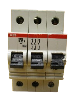 Interruptor termomagnético Tripolar 63 A
