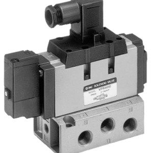Electroválvula SMC 5/2 con manifold